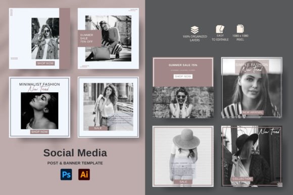 Download Fashion Store Social Media Post - Fashion Collection