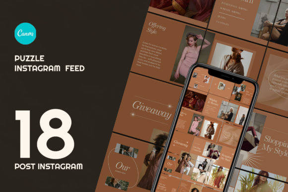 Download Fashion Design New Puzzle Insta | CANVA - Fashion Collection