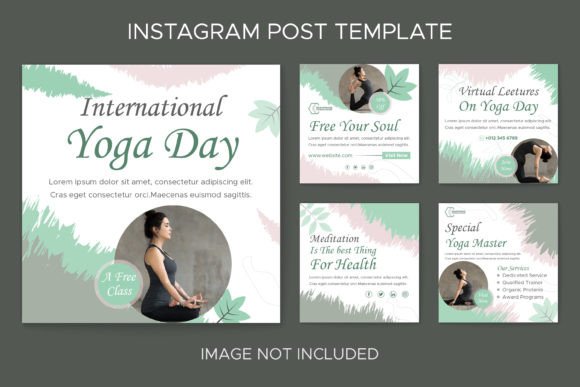 Download Yoga Instagram Post Collection - Premium Resources
