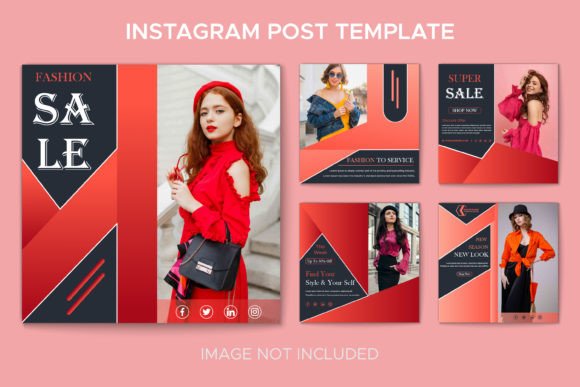 Download Modern Fashion Instagram Post Collection - Fashion Collection