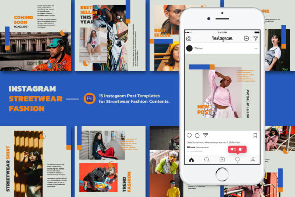 Download Instagram Streetwear Fashion Post - Fashion Collection