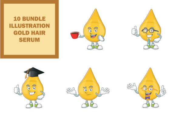 Download Gold Hair Serum Bundle - Hair serum Collection