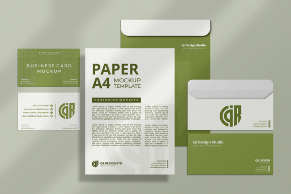 Download Modern Brand Identity Mockup - Premium Bundle