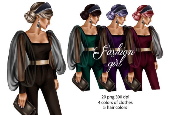 Download Fashion Girl Clipart. Glam Boss Png - Fashion Collection