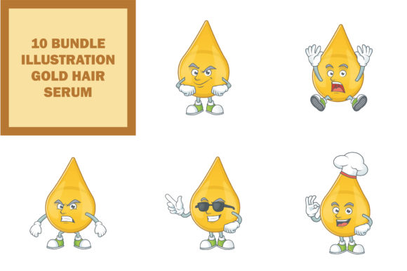 Download Gold Hair Serum Bundle - Hair serum Collection