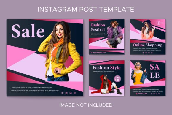 Download Fashion Women Instagram Post Collection - Fashion Collection