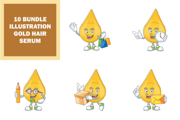 Download Gold Hair Serum Bundle - Hair serum Collection
