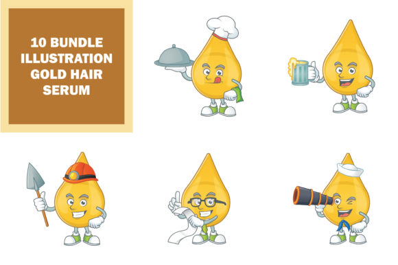 Download Gold Hair Serum Bundle - Hair serum Collection