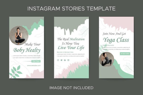 Download Yoga Instagram Stories Collection - Premium Resources